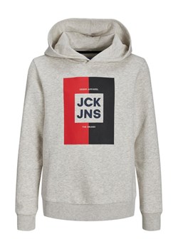 Jack&Jones Junior Bluza 12237105 Szary Regular Fit ze sklepu MODIVO w kategorii Bluzy chłopięce - zdjęcie 182698512