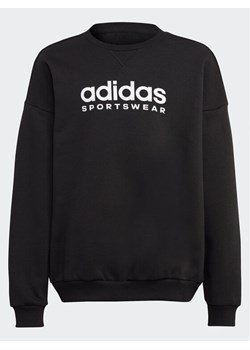 adidas Bluza Fleece IB3232 Czarny Loose Fit ze sklepu MODIVO w kategorii Bluzy chłopięce - zdjęcie 182698574