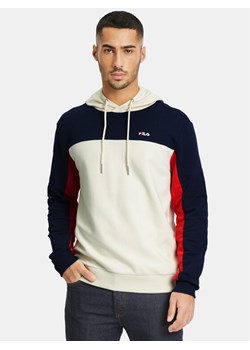 Fila Bluza FAM0501 Écru Regular Fit ze sklepu MODIVO w kategorii Bluzy męskie - zdjęcie 182698590
