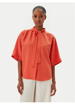 Marc O'Polo Bluzka 503 0840 41013 Czerwony Relaxed Fit ze sklepu MODIVO w kategorii Bluzki damskie - zdjęcie 182698732