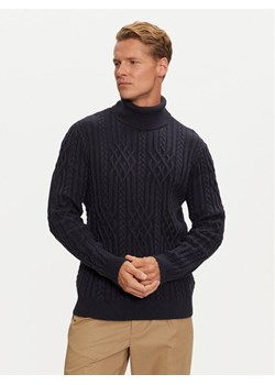 Guess Golf M4BR18 Z3HD1 Granatowy Regular Fit ze sklepu MODIVO w kategorii Swetry męskie - zdjęcie 182698780