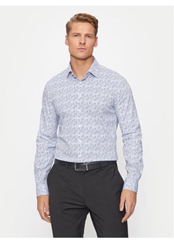 Calvin Klein Koszula Floral K10K113175 Niebieski Slim Fit ze sklepu MODIVO w kategorii Koszule męskie - zdjęcie 182698844
