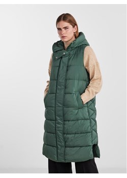 YAS Bezrękawnik 26031872 Zielony Regular Fit ze sklepu MODIVO w kategorii Kamizelki damskie - zdjęcie 182698890