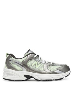 New Balance Sneakersy GR530ADF Srebrny ze sklepu MODIVO w kategorii Buty sportowe dziecięce - zdjęcie 182699021