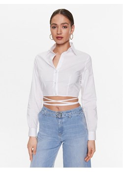 Pinko Koszula Caloroso 100697 Y6VW Biały Regular Fit ze sklepu MODIVO w kategorii Koszule damskie - zdjęcie 182699183