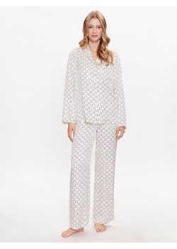 KARL LAGERFELD Piżama 225W2133 Biały Regular Fit - id: 0000302912919 - marki Karl Lagerfeld - 182699194 KARL LAGERFELD Piżama 225W2133 Biały Regular Fit ze sklepu MODIVO w kategorii Piżamy damskie - zdjęcie 182699194