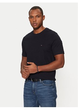 Tommy Hilfiger T-Shirt Essential MW0MW37267 Granatowy Regular Fit ze sklepu MODIVO w kategorii T-shirty męskie - zdjęcie 182699423