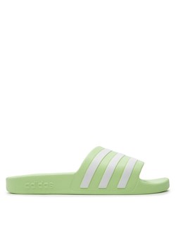 adidas Klapki adilette Aqua Slides IF6046 Zielony ze sklepu MODIVO w kategorii Klapki damskie - zdjęcie 182699502
