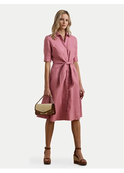 LAUREN RALPH LAUREN Sukienka koszulowa 200905667017 Różowy Regular Fit ze sklepu MODIVO w kategorii Sukienki - zdjęcie 182699531
