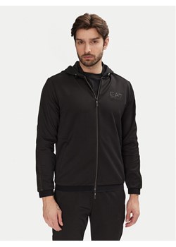 EA7 Emporio Armani Bluza 7M000308 AF13526 UC001 Czarny Regular Fit ze sklepu MODIVO w kategorii Bluzy męskie - zdjęcie 182699652
