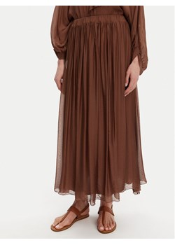 ViCOLO Spódnica midi TD0022 Brązowy Regular Fit ze sklepu MODIVO w kategorii Spódnice - zdjęcie 182699701