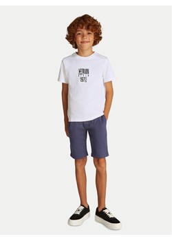 Calvin Klein Jeans T-Shirt Good Level IB0IB02456 Biały Regular Fit ze sklepu MODIVO w kategorii T-shirty chłopięce - zdjęcie 182699760