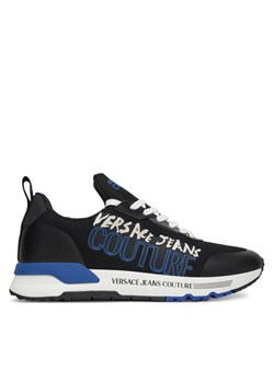 Versace Jeans Couture Sneakersy 78YA3SA9 Czarny ze sklepu MODIVO w kategorii Buty sportowe męskie - zdjęcie 182699803