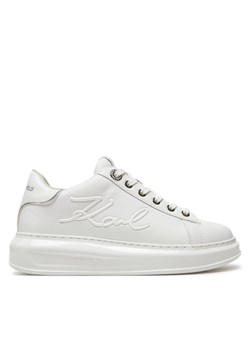 KARL LAGERFELD Sneakersy Kapri KL62548F Biały ze sklepu MODIVO w kategorii Buty sportowe damskie - zdjęcie 182699901