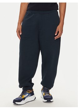 Armani Exchange Spodnie dresowe 6DZPAA ZJKAZ 1510 Granatowy Regular Fit ze sklepu MODIVO w kategorii Spodnie męskie - zdjęcie 182699921