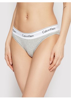Calvin Klein Underwear Figi klasyczne 0000F3787E Szary ze sklepu MODIVO w kategorii Majtki damskie - zdjęcie 182700010