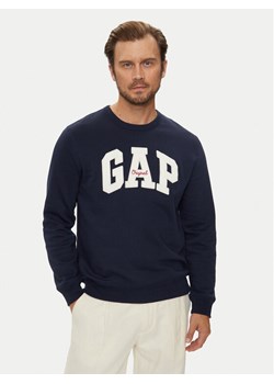 Gap Bluza 852079-00 Granatowy Regular Fit ze sklepu MODIVO w kategorii Bluzy męskie - zdjęcie 182700052