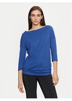 Sisley Bluzka 3QU4L12EE Niebieski Regular Fit ze sklepu MODIVO w kategorii Bluzki damskie - zdjęcie 182700063