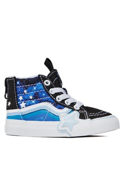 Vans Sneakersy Sk8-Hi Zip Rainbow Star VN000BVNY611 Czarny ze sklepu MODIVO w kategorii Trampki dziecięce - zdjęcie 182700072