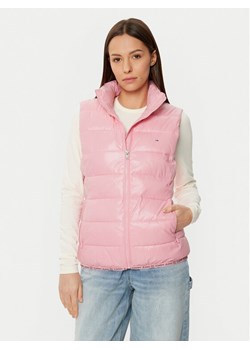 Tommy Jeans Bezrękawnik DW0DW19390 Różowy Regular Fit ze sklepu MODIVO w kategorii Kamizelki damskie - zdjęcie 182700132