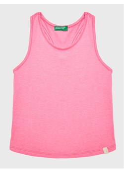 United Colors Of Benetton Top 37YKGH00F Różowy Regular Fit ze sklepu MODIVO w kategorii Koszulki niemowlęce - zdjęcie 182700154