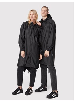 Rains Parka Unisex 18140 Czarny Regular Fit ze sklepu MODIVO w kategorii Parki damskie - zdjęcie 182700283