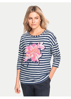 Olsen Bluzka 11105053 Granatowy Regular Fit ze sklepu MODIVO w kategorii Bluzki damskie - zdjęcie 182700324