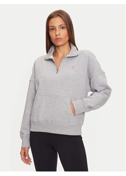 Guess Bluza W4BQ15 KC811 Szary Relaxed Fit ze sklepu MODIVO w kategorii Bluzy damskie - zdjęcie 182700472