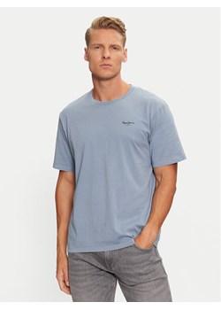 Pepe Jeans T-Shirt Jacko PM508664 Niebieski Regular Fit ze sklepu MODIVO w kategorii T-shirty męskie - zdjęcie 182700474