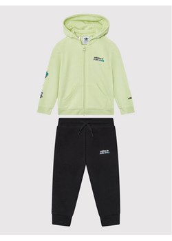 adidas Dres Graphic HE6913 Zielony Regular Fit ze sklepu MODIVO w kategorii Dresy dla niemowlaka - zdjęcie 182700554