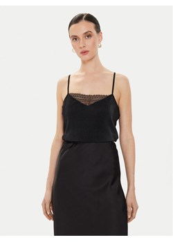 Morgan Top 241-BAMBE Czarny Regular Fit ze sklepu MODIVO w kategorii Bluzki damskie - zdjęcie 182700591