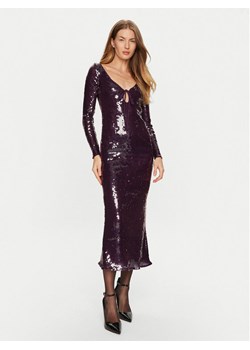 BARDOT Sukienka koktajlowa 58859DB Fioletowy Regular Fit ze sklepu MODIVO w kategorii Sukienki - zdjęcie 182700680