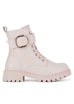 DeeZee Botki WS6116-11 Beżowy ze sklepu MODIVO w kategorii Botki - zdjęcie 182700713
