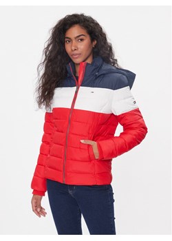 Tommy Jeans Kurtka zimowa Colorblock DW0DW17257 Kolorowy Slim Fit ze sklepu MODIVO w kategorii Kurtki damskie - zdjęcie 182700720