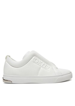 DKNY Sneakersy Abelina K3464220 Biały ze sklepu MODIVO w kategorii Buty sportowe damskie - zdjęcie 182700870