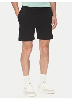 Kappa Szorty sportowe Logo Korpo Cabas 303HZE0 Czarny Regular Fit ze sklepu MODIVO w kategorii Spodenki męskie - zdjęcie 182700883