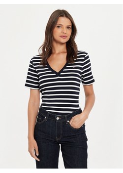 Tommy Hilfiger T-Shirt New Cody WW0WW40584 Granatowy Slim Fit ze sklepu MODIVO w kategorii Bluzki damskie - zdjęcie 182700913