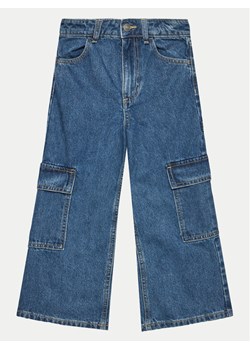 United Colors Of Benetton Jeansy 4AW7CE035 Niebieski Wide Leg ze sklepu MODIVO w kategorii Spodnie dziewczęce - zdjęcie 182701031