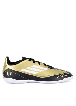 adidas Sneakersy F50 CLUB IN J MESSI IG9326 Złoty ze sklepu MODIVO w kategorii Buty sportowe dziecięce - zdjęcie 182701062