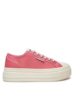 Tommy Jeans Trampki Foxing EN0EN02713 Różowy ze sklepu MODIVO w kategorii Trampki damskie - zdjęcie 182701154