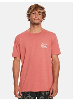 Quiksilver T-Shirt Cleancircle Tees EQYZT07491 Czerwony Regular Fit ze sklepu MODIVO w kategorii T-shirty męskie - zdjęcie 182701184