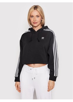 adidas Bluza adicolor Classics HC2016 Czarny Relaxed Fit ze sklepu MODIVO w kategorii Bluzy damskie - zdjęcie 182701202
