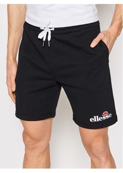 Ellesse Szorty sportowe Silvan SHF09162 Czarny Regular Fit ze sklepu MODIVO w kategorii Spodenki męskie - zdjęcie 182701210