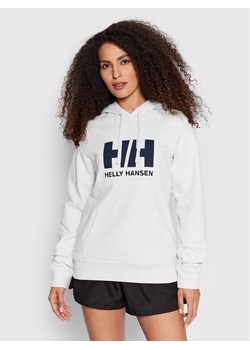 Helly Hansen Bluza Logo 33978 Szary Regular Fit ze sklepu MODIVO w kategorii Bluzy damskie - zdjęcie 182701402