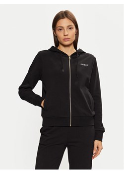 Guess Bluza O5RQ01 KCO31 Czarny Regular Fit ze sklepu MODIVO w kategorii Bluzy damskie - zdjęcie 182701410