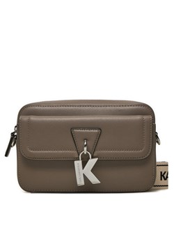 KARL LAGERFELD Torebka A1W30406 Szary ze sklepu MODIVO w kategorii Listonoszki - zdjęcie 182701431