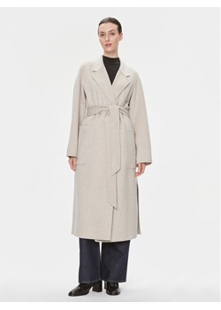 IVY OAK Płaszcz wełniany Celia IO1123F1046 Beżowy Loose Fit - id: 0000303364892 - marki Ivy & Oak - 182701610 IVY OAK Płaszcz wełniany Celia IO1123F1046 Beżowy Loose Fit ze sklepu MODIVO w kategorii Płaszcze damskie - zdjęcie 182701610