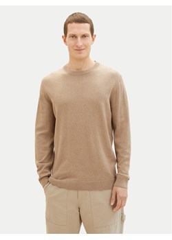 Tom Tailor Sweter 1038426 Beżowy Regular Fit ze sklepu MODIVO w kategorii Swetry męskie - zdjęcie 182701631