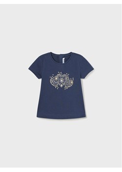 Mayoral T-Shirt 105 Granatowy Regular Fit ze sklepu MODIVO w kategorii Koszulki niemowlęce - zdjęcie 182701663