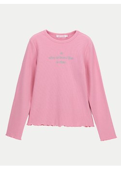 Original Marines Bluzka DFP5023YF Różowy Regular Fit ze sklepu MODIVO w kategorii Bluzki dziewczęce - zdjęcie 182701720